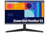 Samsung LS24C332GAUXEN – S3 S33GC 24” Monitor with IPS Panel, 100Hz Refresh Rate, AMD FreeSync, Game Mode, Eye Saver & Less Screen Flickering, Black