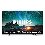 Philips 65PUS7609 4K LED Smart TV - 65-inch Screen with Titan OS Pixel Precise Ultra HD Platform and Dolby Atmos Sound, Works with Alexa and Google Voice - Anthracite Gray