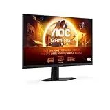 AOC Gaming 24G4XED - 24 Zoll FHD Monitor, 180 Hz, 1 ms, FreeSync Prem., G-Sync Comp., HDR10 (1920x1080, HDMI 2.0, DisplayPort 1.4) Schwarz/Grau