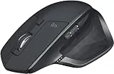 Logitech MX Master 2S Bluetooth Edition Wireless Mouse, Desplazamiento superrápido, multisuperficie, ergonómico, Recargable, se Conecta a 3 Ordenadores Mac/PC - Grafito