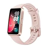 HUAWEI Band 8 Smart Watch, Diseño fino, Seguimiento Preciso del Sueño, Batería de 14 días, Compatible con Android e iOS, para Salud y Bienestar,Versión Española, Rosa