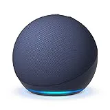 Echo Dot (Última generación) | Altavoz inteligente wifi y Bluetooth con Alexa, con sonido más potente y de mayor amplitud | Azul marino