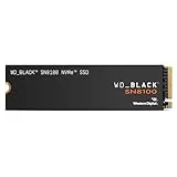 WD_Black SN8100 1 TB PCIe 5.0x4 NVMe M.2 SSD con disipador de Calor, velocidades de Lectura secuencial de hasta 14 900 MB/s, velocidades de Escritura secuencial de hasta 11 000 MB/s, TLC 3D CBA NAND