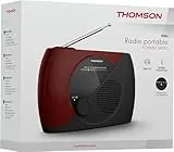 Radio analógica FM Rojo RT353