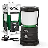 Energizer Linterna LED recargable para camping, luz superbrillante, linternas resistentes para emergencias, senderismo y pesca