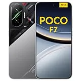 Xiaomi POCO F7 - Smartphone de 12+256GB, Cámara Sony de 50 MP con OIS, Pantalla AMOLED de 6,83'' 1.5K a 120Hz, Snapdragon 8s Gen 4, Hypercharge 90W, Cargador no Incluido, Plata (Versión ES)