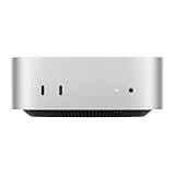 Apple Mac Mini Ordenador de Mesa con Chip M4, CPU de 10 núcleos y GPU de 10 núcleos: diseñado para Apple Intelligence, 16 GB de Memoria unificada, SSD de 256GB, Gigabit Ethernet