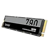 Lexar NM790 4 TB SSD, PCIe Gen4x4 NVMe 1.4 M.2 2280 SSD, hasta 7.400 MB/s de Lectura, 6.500 MB/s de Escritura, para PS5, PC, Ordenador portátil y Jugadores