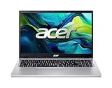 Acer Aspire Go 15 AG15-72P, Ordenador Portátil 15.6" Full HD (Intel Core 7 150U, 16 GB RAM, 1024 GB SSD, Intel Graphics, Windows 11 Home), Plata, Teclado QWERTY Español