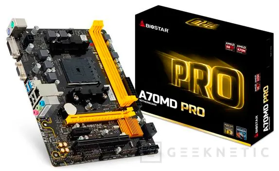 Nuevas placas base BIOSTAR PRO Series para procesadores AMD, Imagen 1