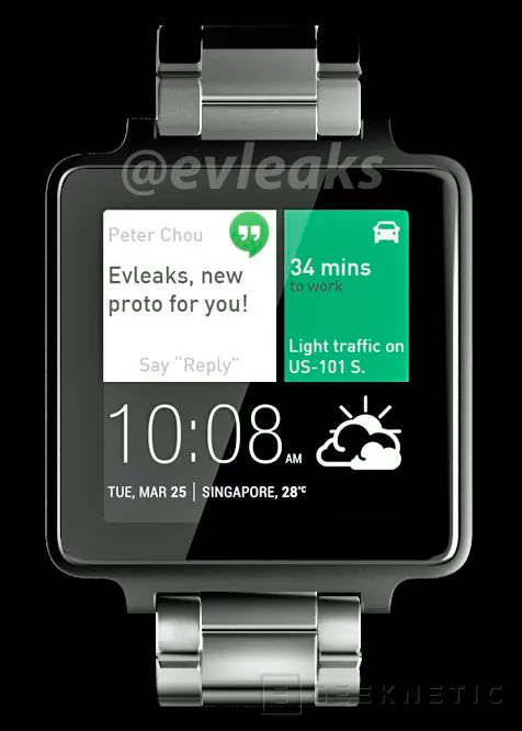 Geeknetic El Smartwatch de HTC se habría retrasado a junio 1