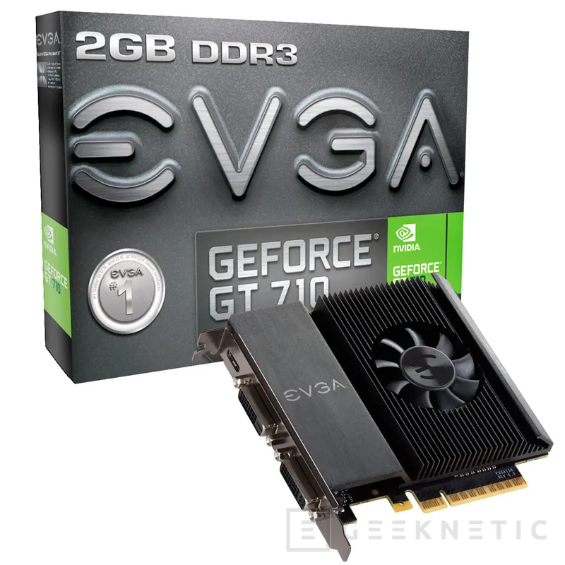 EVGA lanza seis tarjetas gráficas basadas en la modesta GeForce GT 710, Imagen 1