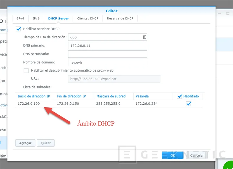Geeknetic Cómo hacer una reserva de DHCP para fijar una IP a un dispositivo 1