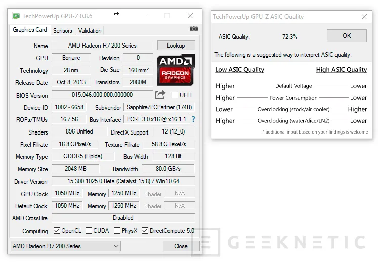 Cómo leer la calidad del ASIC de una GPU, Imagen 1