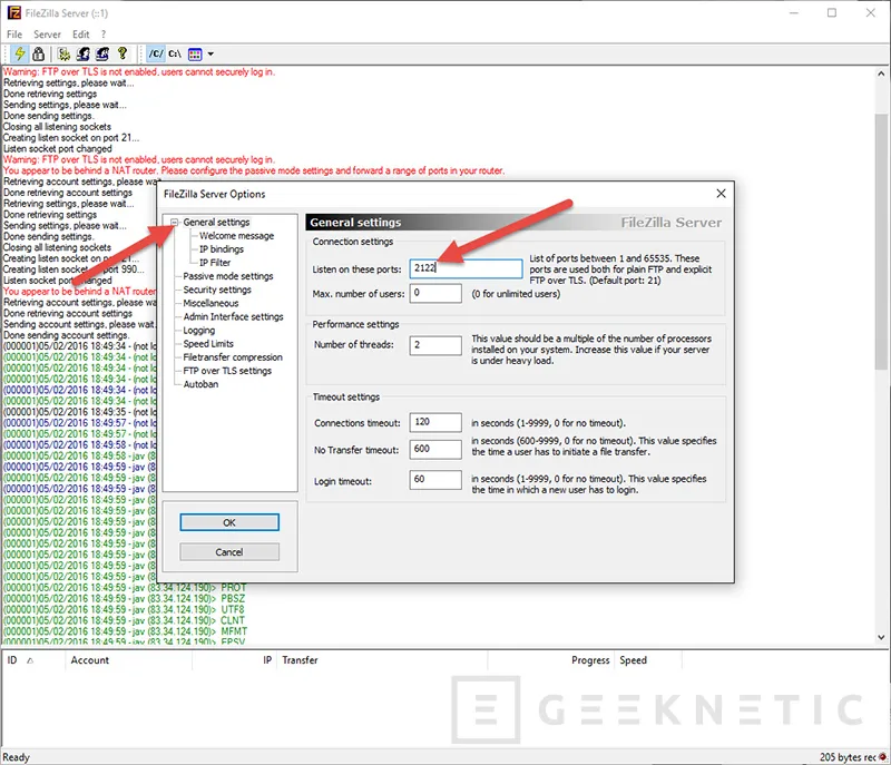 Geeknetic Protege tu servidor FTP Filezilla adecuadamente 1