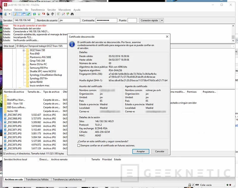 Geeknetic Protege tu servidor FTP Filezilla adecuadamente 5