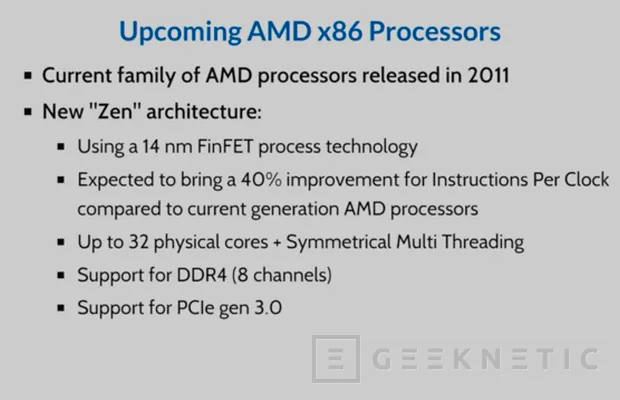 Los procesadores AMD Zen soportarán 8 canales de memoria DDR4, Imagen 1