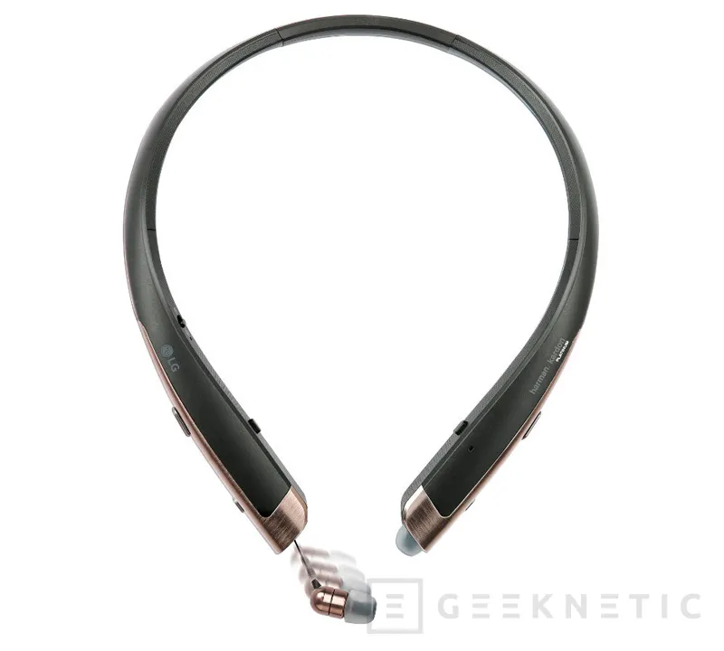LG Tone Platinum, nuevos auriculares bluetooth de gama alta, Imagen 1