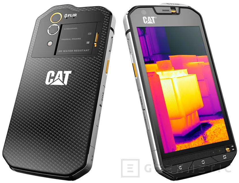 Caterpillar S60, el primer smartphone con cámara térmica incorporada, Imagen 1