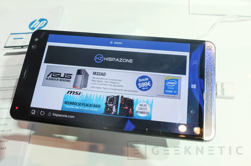 Geeknetic El HP Elite X3 es un smartphone por y para el uso de Continuum  6