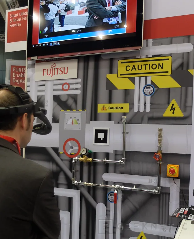 Fujitsu nos enseña sus gafas de realidad aumentada para usos industriales, Imagen 3