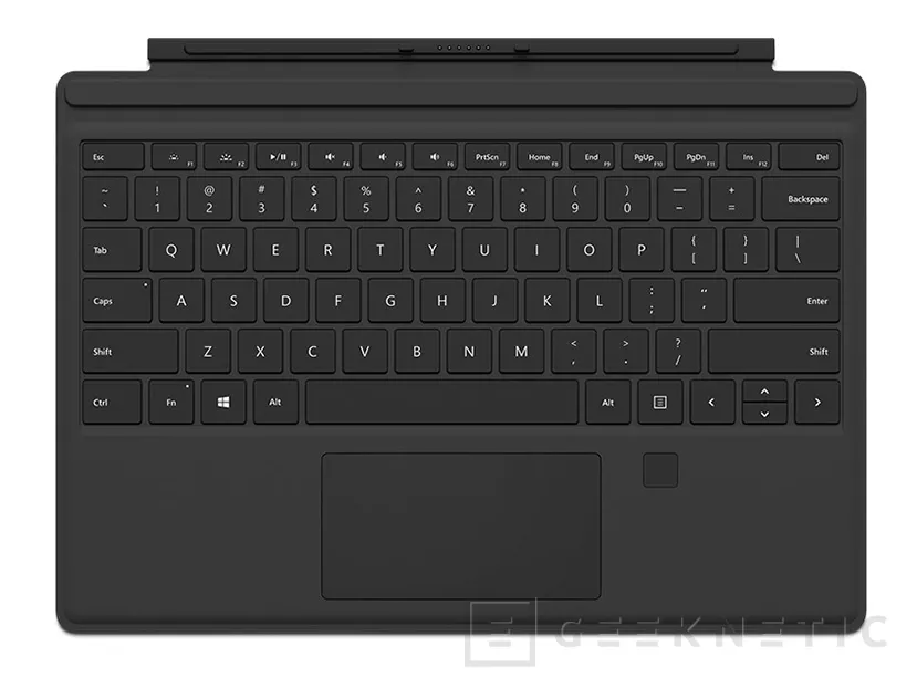 Geeknetic La Surface Pro 4 por fin cuenta con teclado español con lector de huellas 2