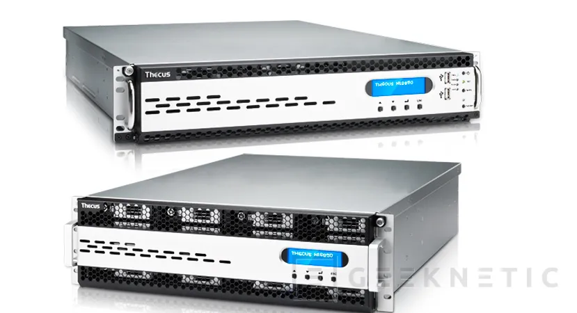 Thecus N12850 y N16850, nuevos NAS en formato rack para profesionales, Imagen 1