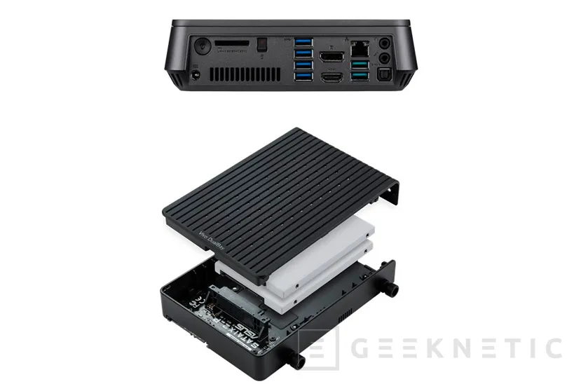 Nuevos mini PC ASUS VivoMini VM65 con Skylake y GPU dedicada, Imagen 2