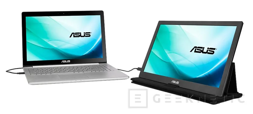 Geeknetic Ya se comercializan los nuevos monitores portátiles ASUS MB169B+ y ASUS MB169C+ 3