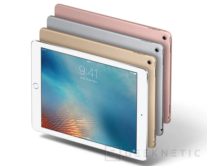 Geeknetic Apple introduce el nuevo iPad Pro de 9,7” 1