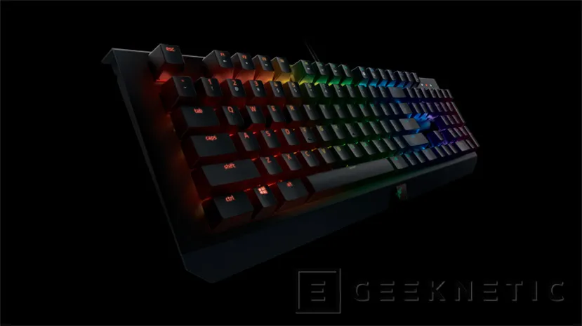 Geeknetic El nuevo Razer BlackWidow X Chroma introduce una variante de mecanismo expuesto 3