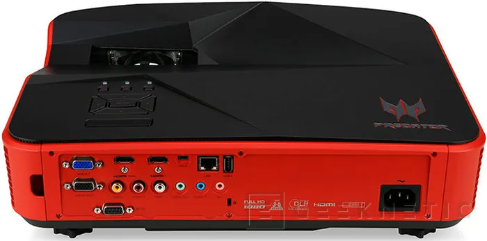 Acer Predator Z580, un proyector para jugadores con 5.000 Dólares en su bolsillo, Imagen 2