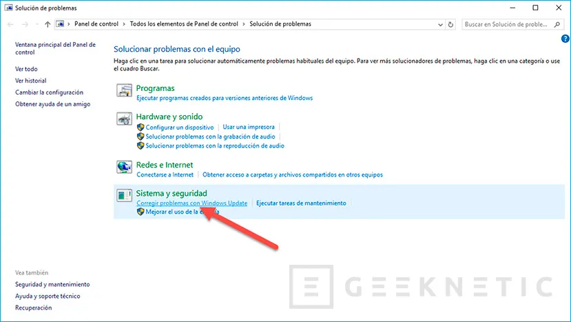 Geeknetic Como reparar problemas con el actualizador de Windows 10 2