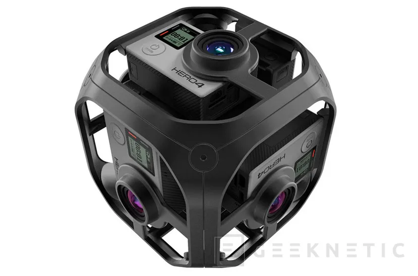 Así será Omni VR, el módulo de grabación 360 grados de GoPro, Imagen 1