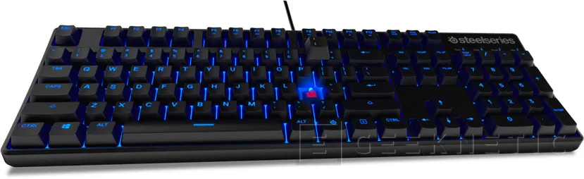 SteelSeries Apex M500, nuevo teclado mecánico con interruptores Cherry MX Red, Imagen 1