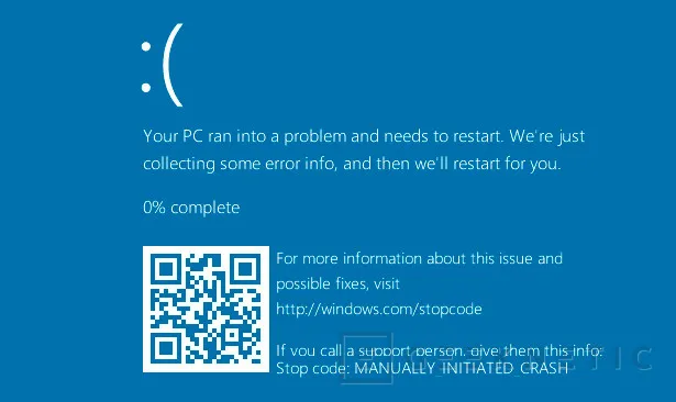 A partir de ahora, los pantallazos azules de Windows 10 tendrán un código QR, Imagen 1