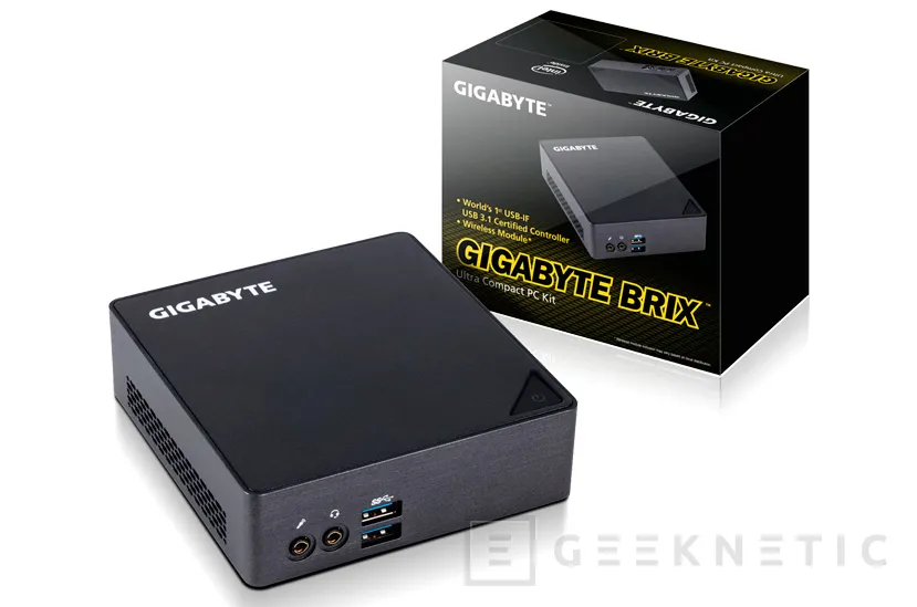 Gigabyte lanza 4 nuevos mini PC BRIX con Thunderbolt 3, Imagen 1