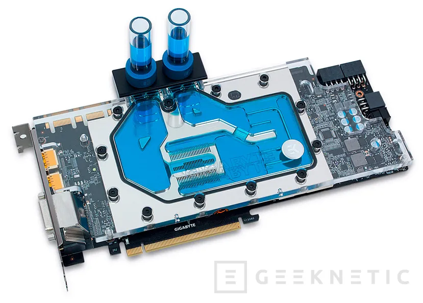 La Gigabyte GTX 980 Ti Xtreme Gaming ya tiene su bloque de refrigeración de EK, Imagen 1
