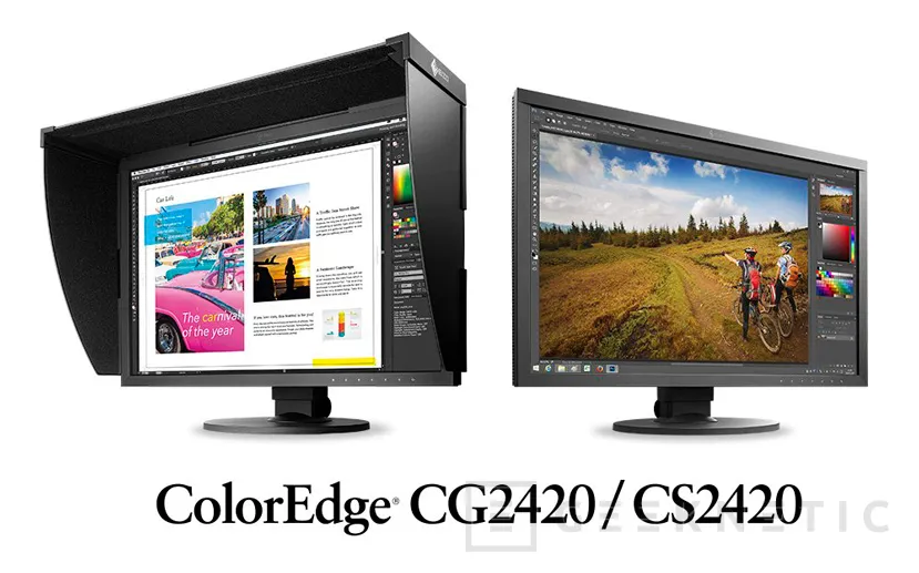 Nuevos monitores profesionales Eizo ColorEdge CG24020 y CS2420, Imagen 1