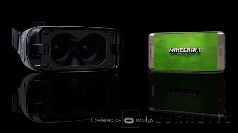 Minecraft Gear Vr Edition El Popular Juego Se Pasa A La Realidad Virtual