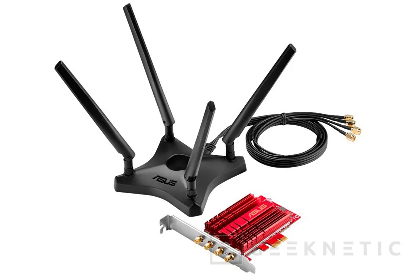 ASUS anuncia una tarjeta WiFi ac PCIe que alcanza los 3.100 Mbps, Imagen 2