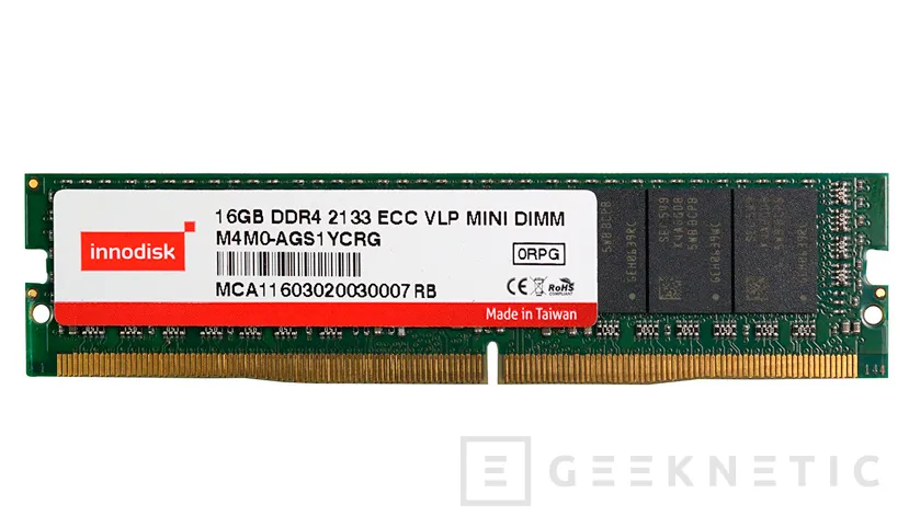 Nuevos módulos de memoria DDR4 Mini DIMM de Innodisk, Imagen 1