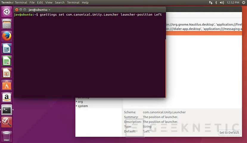 Como la la barra de tareas en Ubuntu 16.04 - Guía