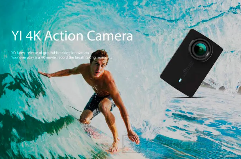 La cámara de acción Xiaomi Yi se pone al día con una versión 4K, Imagen 1