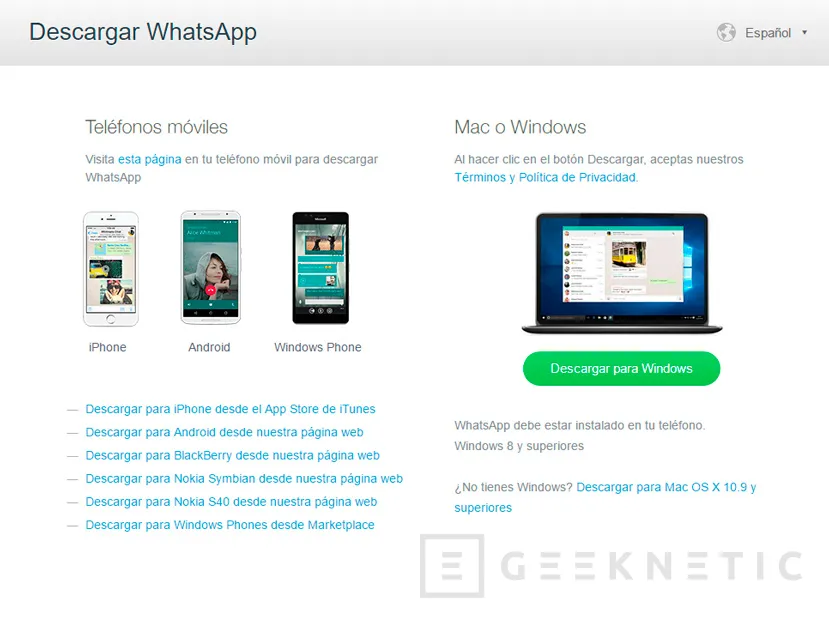 Whatsapp ya tiene versión de escritorio para PC, Imagen 1
