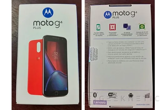 Primeras imagenes del Motorola Moto G4 Plus de Lenovo, Imagen 2