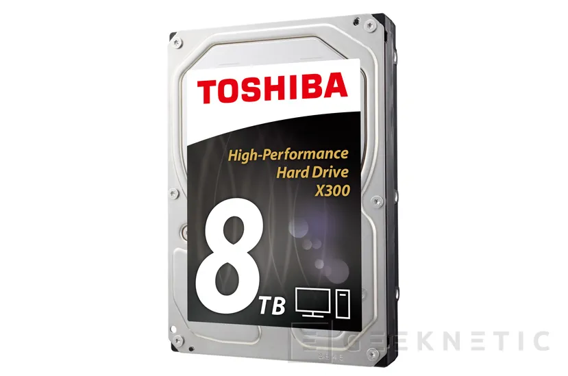 Toshiba amplía su catálogo de discos duros X300 con un nuevo modelo de 8 TB, Imagen 1
