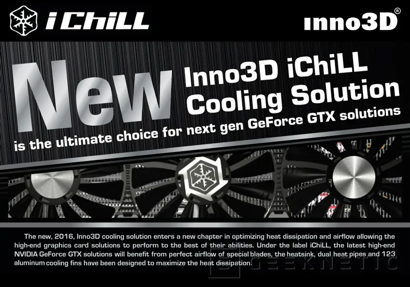 Inno3D prepara su propio disipador iChill X4 Ultra para sus GTX 1080, Imagen 2