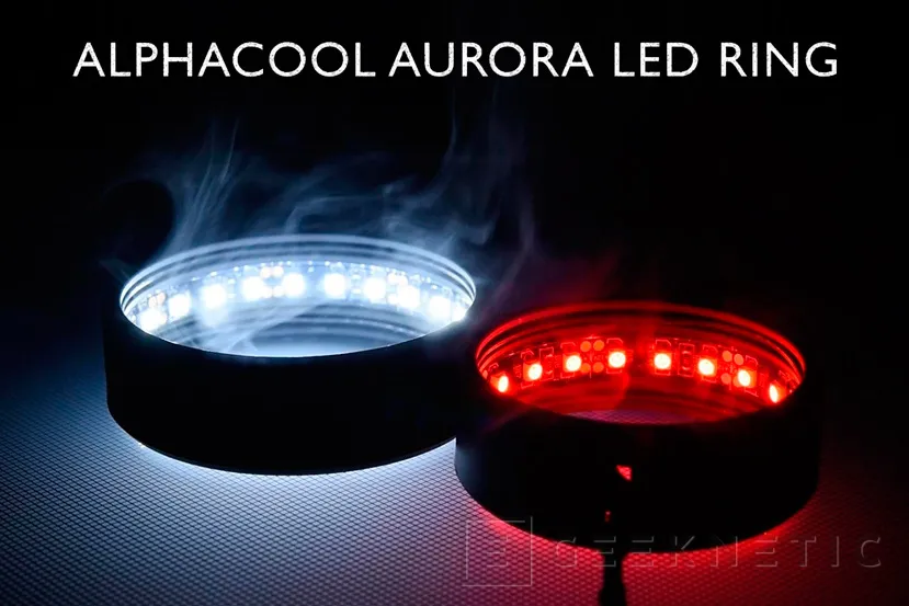 Alphacool quiere que ilumines tu depósito de RL con su anillo de LEDs Aurora , Imagen 1