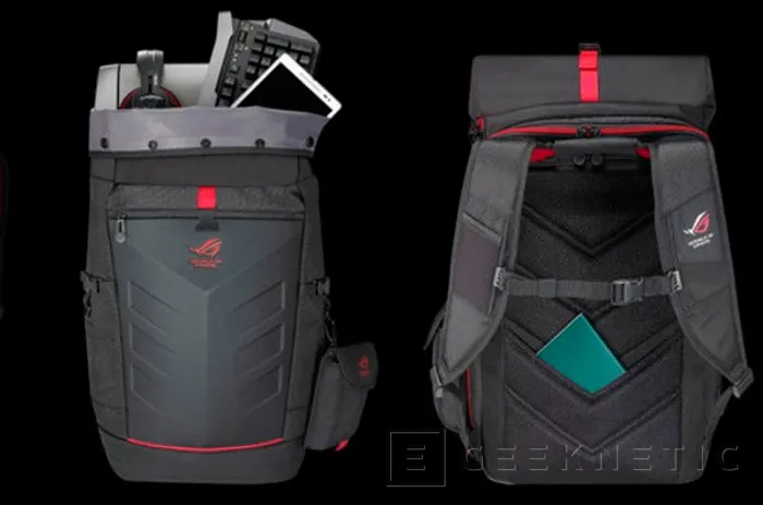 ASUS Ranger Backpack, mochila para portátiles y periféricos gaming, Imagen 1